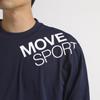 Long Sleeve Shirt Descente TOUGH Long Sleeve Shirt Stretch UV Protection Training Running NV00 S [Move Sports] (UPF50+) (ST4FLT03M)