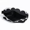 Marimekko Tiise Mini Unikko cosmetic bag in white and black (Russie Mat) (047245-190), a cute, Nordic design. [Parallel Import]