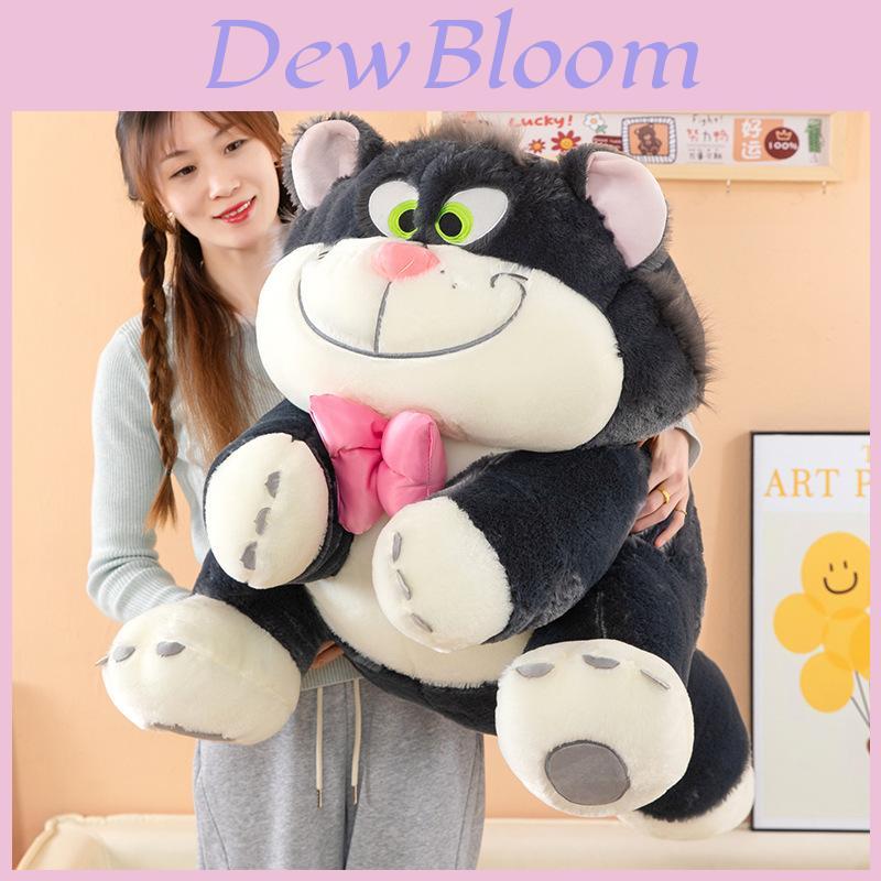Cat Plush Toy With Bowtie Cartoon Stuffed Animal For Kids Birthday Gift