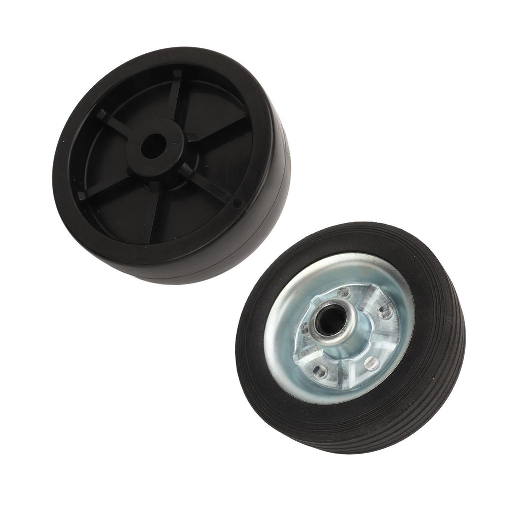 6 Inch Trailer Wheel 1200 Lbs Load Capacity Stable Swivel Caster Wheels For Trailer Jack Lawnmowers Utility Carts