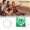 Electric Guitar Strings Set Strings Nickel Alloy Silver Guitar Inner Suitable Bag Packed In Acc W8Y9