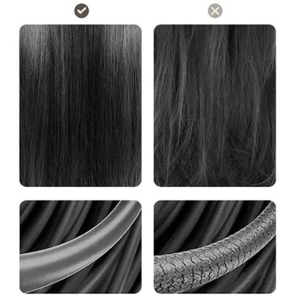 Плойка 2-в-1 и утюжок для волос Антистатическая плойка Мини электрическая шина Женщины