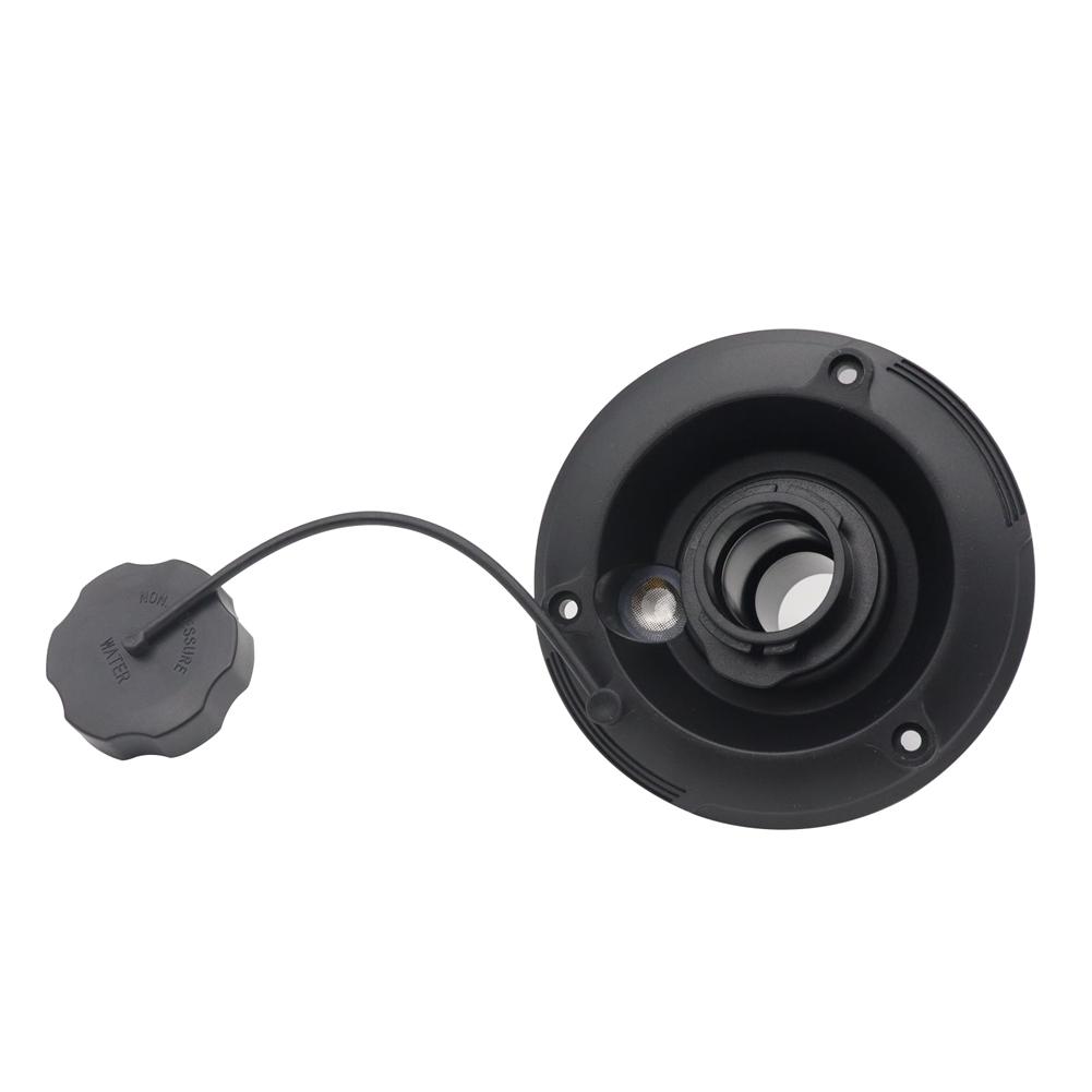 RV Gravity Water Inlet RV Black Round Fresh Water Gravity Fill Hatch Camper Round Fresh Water Gravity Hatch RV Accessories