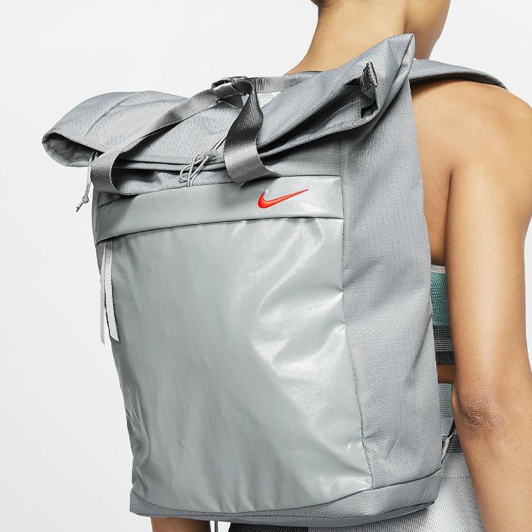 Nike Полиэстеровый Рюкзак Обычный Унисекс Серый BA6173-073