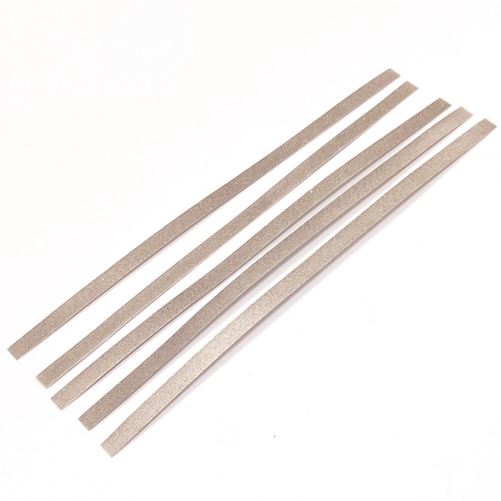 10 шт. Стоматологические алмазные полировальные палочки-полоски Алмазная шлифовальная поверхность с односторонней/двусторонней полировкой Материал для отбеливания зубов