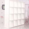 Очаровательный деревянный полезный компактный декор из 16 решеток для шкафа