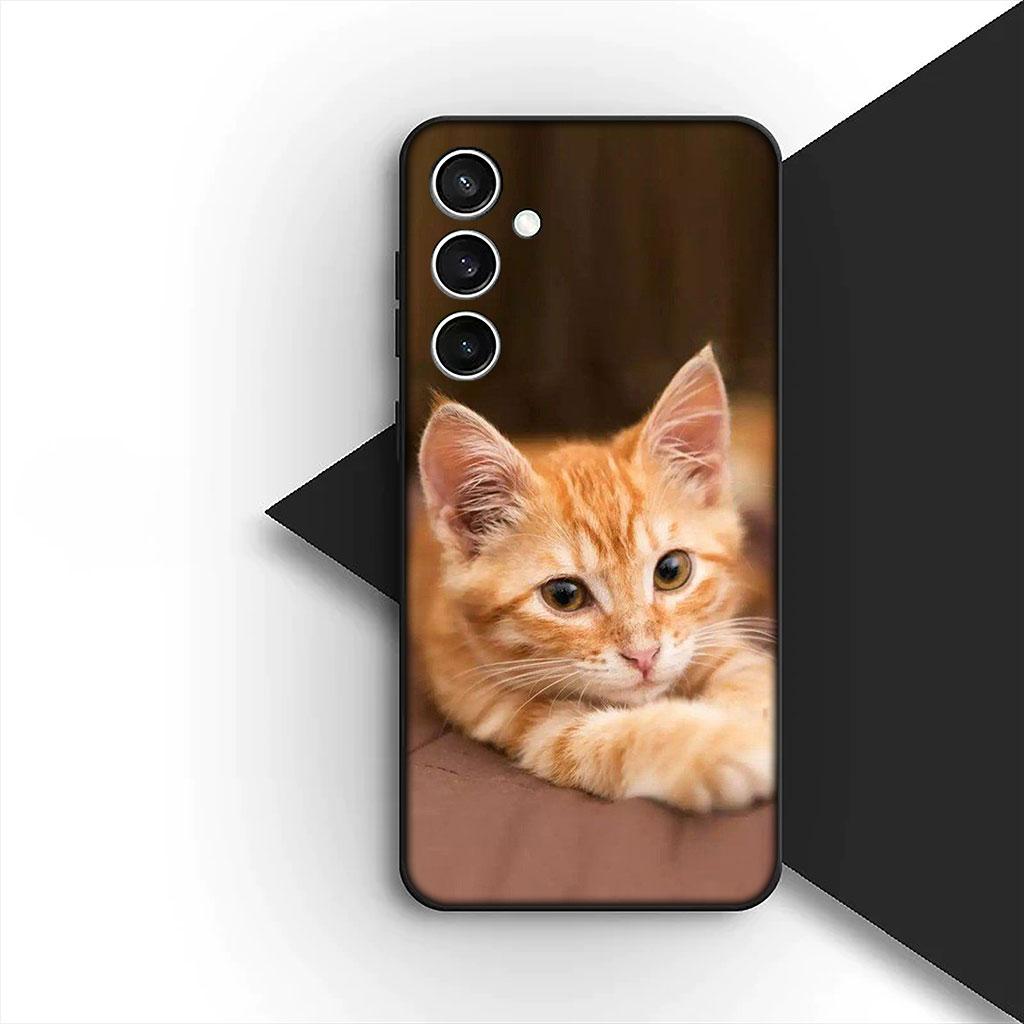 Чехол для телефона для Huawei P30 P20 Mate 20 Lite Pro Y7 Y6P Y7A 2019 Nova 5T 3I Funda Корпус Мягкий чехол Мультяшный кот Мяу Котёнок