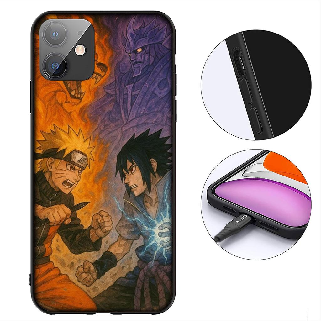 Wallpaper Narutos Uchiha Sasuke Phone Cover for Xiaomi Redmi Note 13 14 ProPlus Pro Plus 14C A4 13C Pro+ Note14 Coque Case