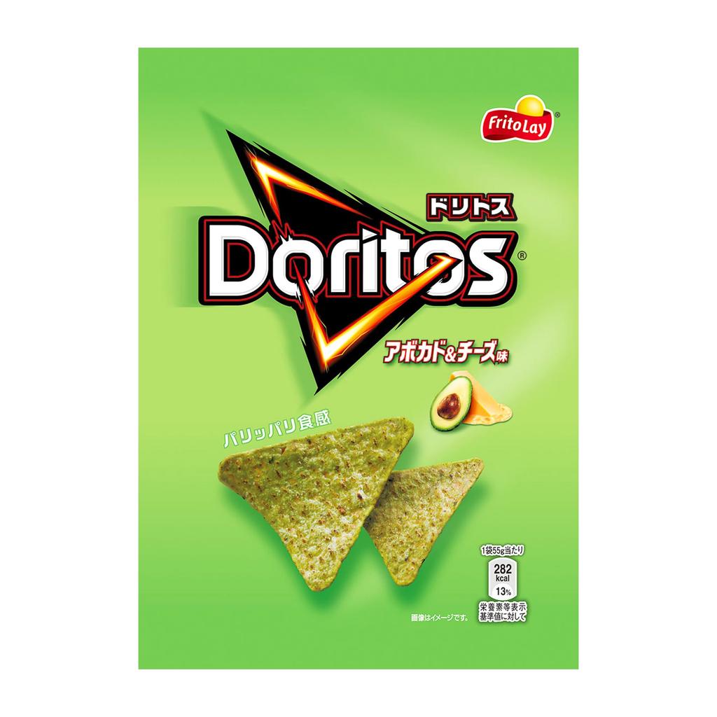 Japan Doritos Avocado Cheese Flavor 55g X 12 Bags Frito-Lay &