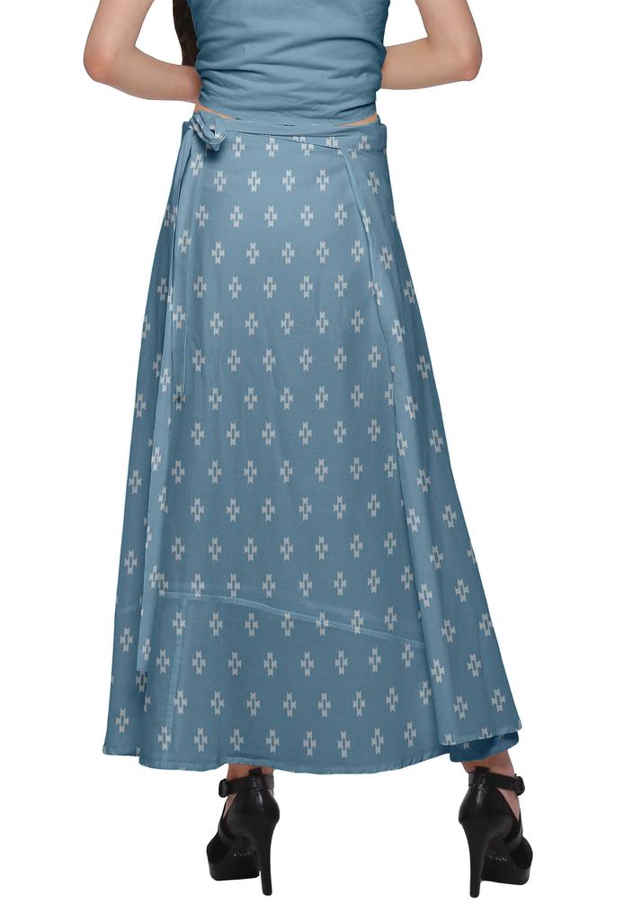 Moomaya Printed Maxi Skirt For Women Long Skirt For Girls Casual Wear