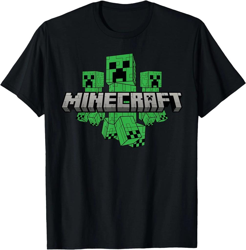 Minecraft Digital Creeper Trio T-Shirt