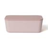 Francfranc Logo Lunch Dishwasher with Dividers Box, Single-tier, Pink, Safe,
