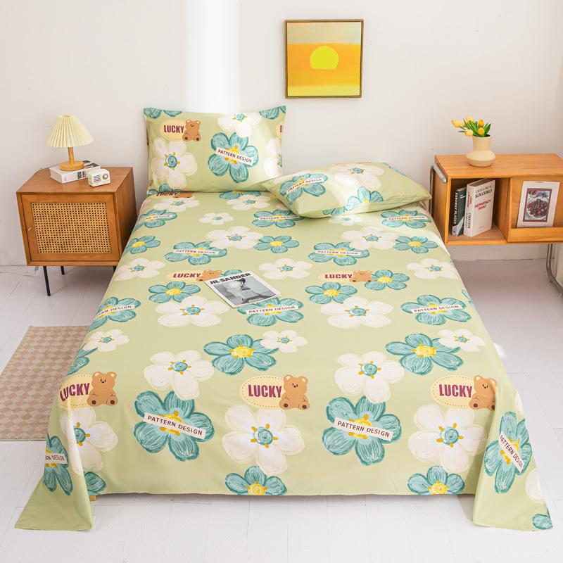 Черные цветы Простыня мультяшный цветочный постельный комплект для девочек женщин декор для спальни простыня 3 шт. полиэстеровые простыни с 2 наволочками