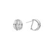 Boucles D'oreilles Luxenter En Argent 925 Et Zirconium Brillant Plaqué Finition En Rhodié - Aslor