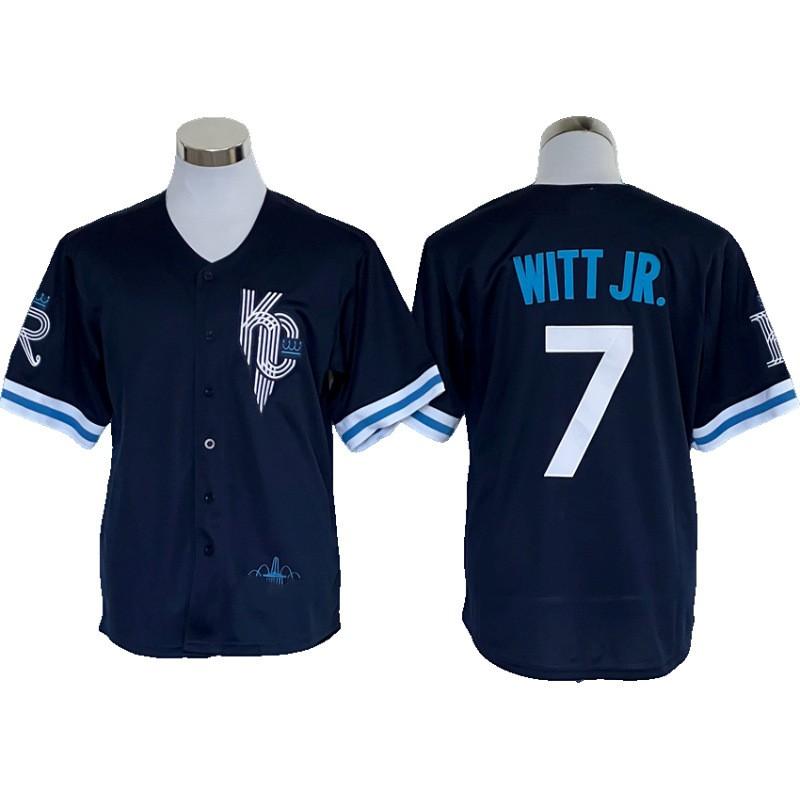 Mens Embroidered Baseball Jersey Kansas City Royals 16 Jackson Fan Shirt Lightweight Sportswear Fall