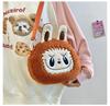 Children's Labubu Crossbody Bag, Cartoon Backpack, Matt Coin Purse, Girls' Bubble Plush Bag