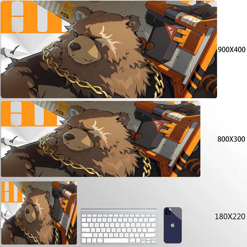 Zenless Zone Zero Zhu Mouse Pad ZZZ Gaming Mousepad Nicole Ellen Anby Demara Soldier Mouse Pad xcm Anime Desk Mats Xxl