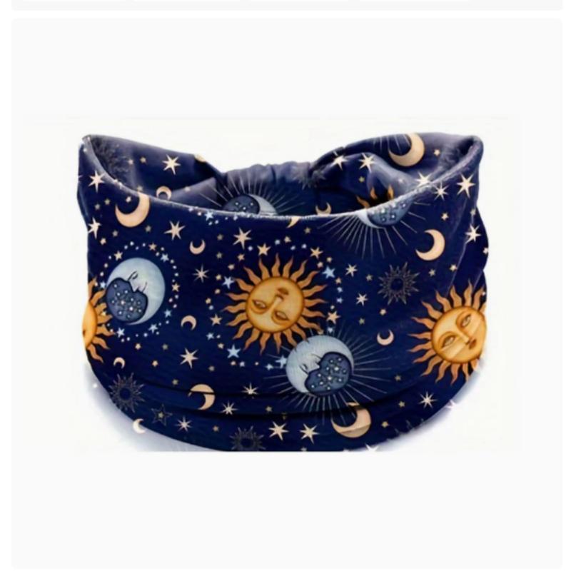 Женская повязка на голову из хлопка с принтом в стиле бохо, спортивная повязка на голову, полосатая повязка на голову, повязка на голову с широкими краями, повязка на голову для йоги, мягкая повязка для волос, комплект головного убора, повязка для волос для женщин и девочек