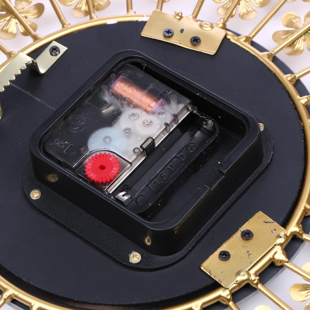 Большие настенные часы Роскошная алмазная живопись Металл Гостиная Инструмент для украшения дома Подвесные часы Товары 2019 года