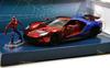 JADA TOYS MARVEL AVENGERS 2017 FORD Avengers 2017 Ford GT JADA TOYS Scale 124SCALE - SPIDER-MAN & GT" "Marvel Spider-Man & 124