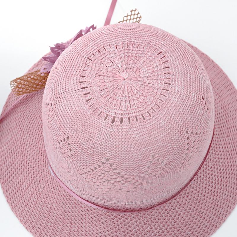 Летняя пляжная солнцезащитная шляпа рыбака, женская уличная солнцезащитная шляпа с защитой от ультрафиолета, пляжная соломенная шляпа с полой травой