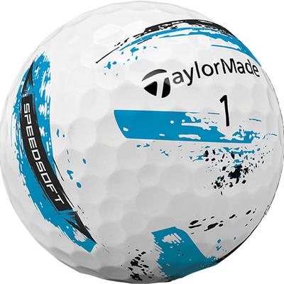 Мяч для гольфа TaylorMade SpeedSoft Ink Blue для мужчин -