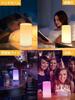 Ayyie Touch-Sensor Bedside Lamp, Table Lamp, Night Lamp, Dimmable, Warm White with RGB Conversion, Ambient Lighting, Night Light, Breastfeeding
