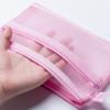 Сетчатые сумки на молнии большой вместимости, двухслойный чехол для хранения канцелярских принадлежностей, пенал, подарок для студента
