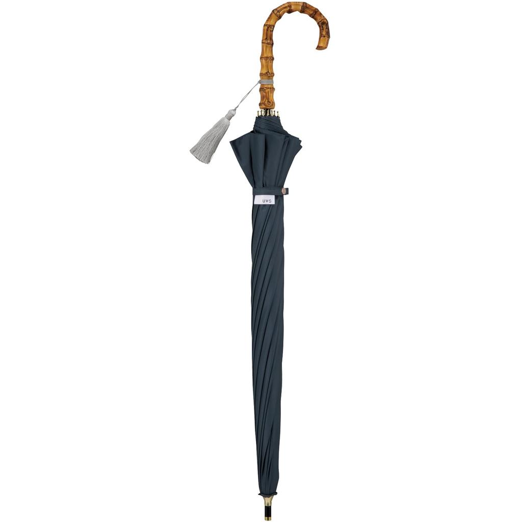 Самый прочный зонт от УФ-излучения с длинной простой кисточкой синего цвета, с защитой от УФ-излучения и от солнца, 55 см, для женщин, с бамбуковой ручкой, стильный, милый, прочный, для взрослых, милый, из ДПК.