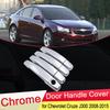 Для Chevrolet Cruze Daewoo Lacetti 2008~2015 J300 Хромированная накладка на ручку двери Внешняя отделка Колпачок для автомобиля Аксессуары 2009 2010 2011 2012