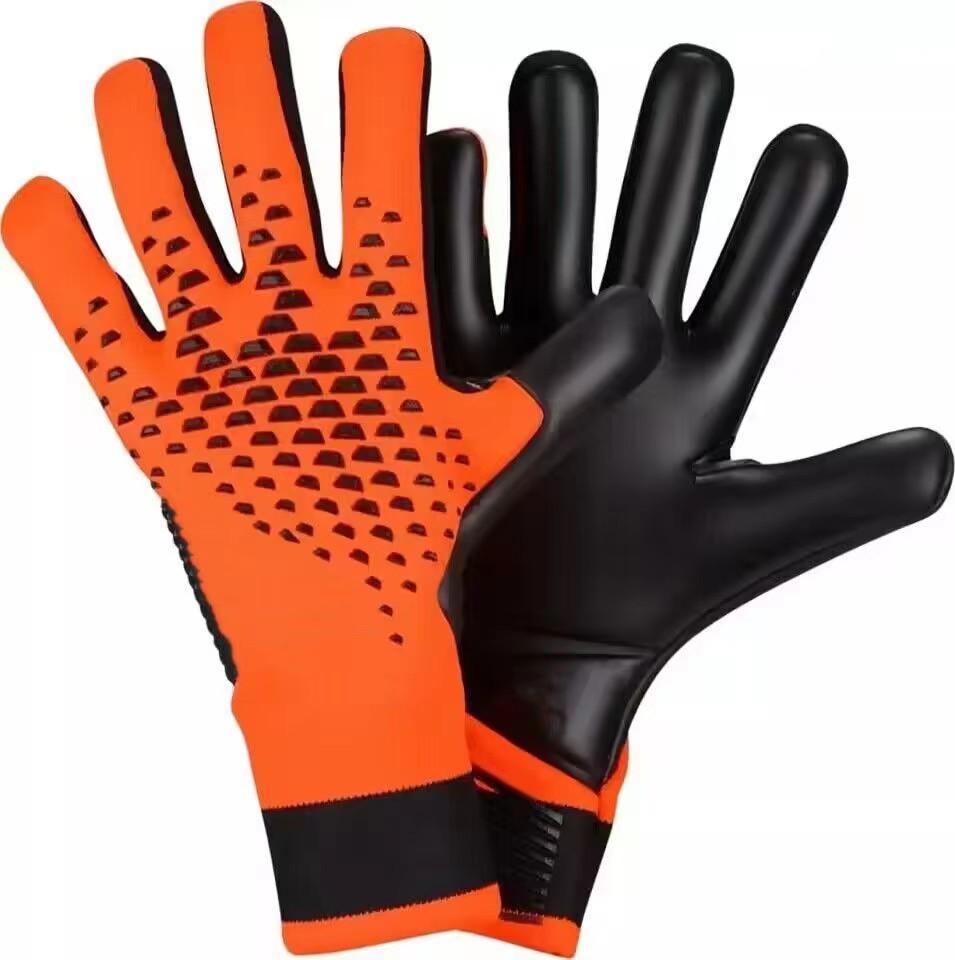 Wear-Resistant Latex Gloves Football Goalkeeper Kids Adults Men Women Non-Slip Protective Gear Outdoor Sport Equipment Universal