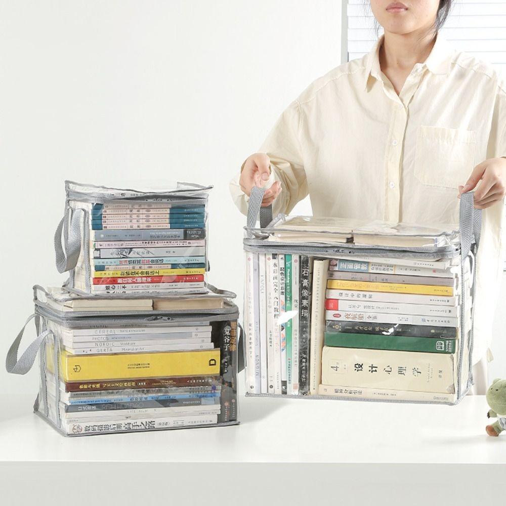 Collection Storage Container Oversize Collapsible Handbag Portable Book Storage Bag  Snacks