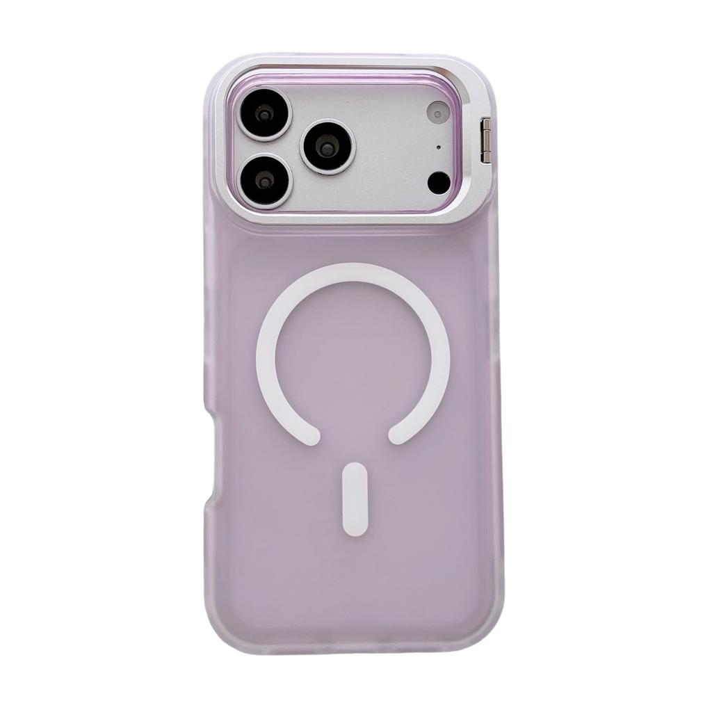 Применимо к iPhone17ProMax Xingyuan Кожаное Чувствительное Магнитное Чехол для Мобильного Телефона Apple 16Pro Держатель для Линзы Защитный Чехол