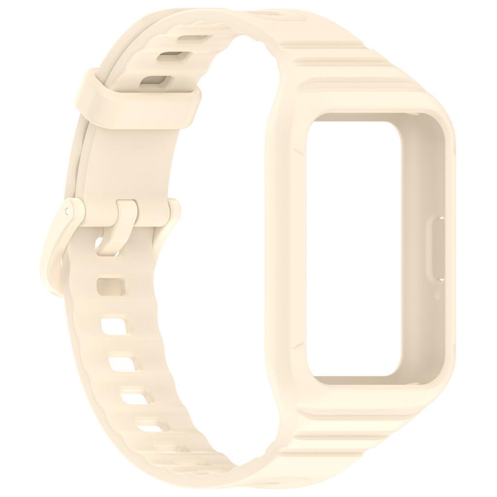 Силиконовый чехол + ремешок для Samsung Galaxy Fit3, сменный спортивный браслет, браслет, ремень, встроенный ремешок для Samsung Fit 3