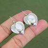 Howlite Earring 925 Sterling Silver Earring Genuine Gemstone Jewelry Handmade Stylish Earrings Howlite Jewelry Dangle Earring Gifts For Her