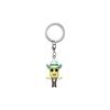 Rick And Morty Keyring - Poopybutthole Pocket Pop 4cm
