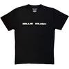Billie Eilish Unisex T-Shirt Logo Mono Black (S)