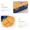 Portable Lunch Container Plastic Lunchable Snack Containers  School Kids Office Worker