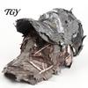 Tactical Gear Camouflage Hat 3D Leafy Cap, Hunting Hat, Adjustable Jungle Breathable Outdoor Cap Camo for Men, Turkey Hunting, Training Comfortable