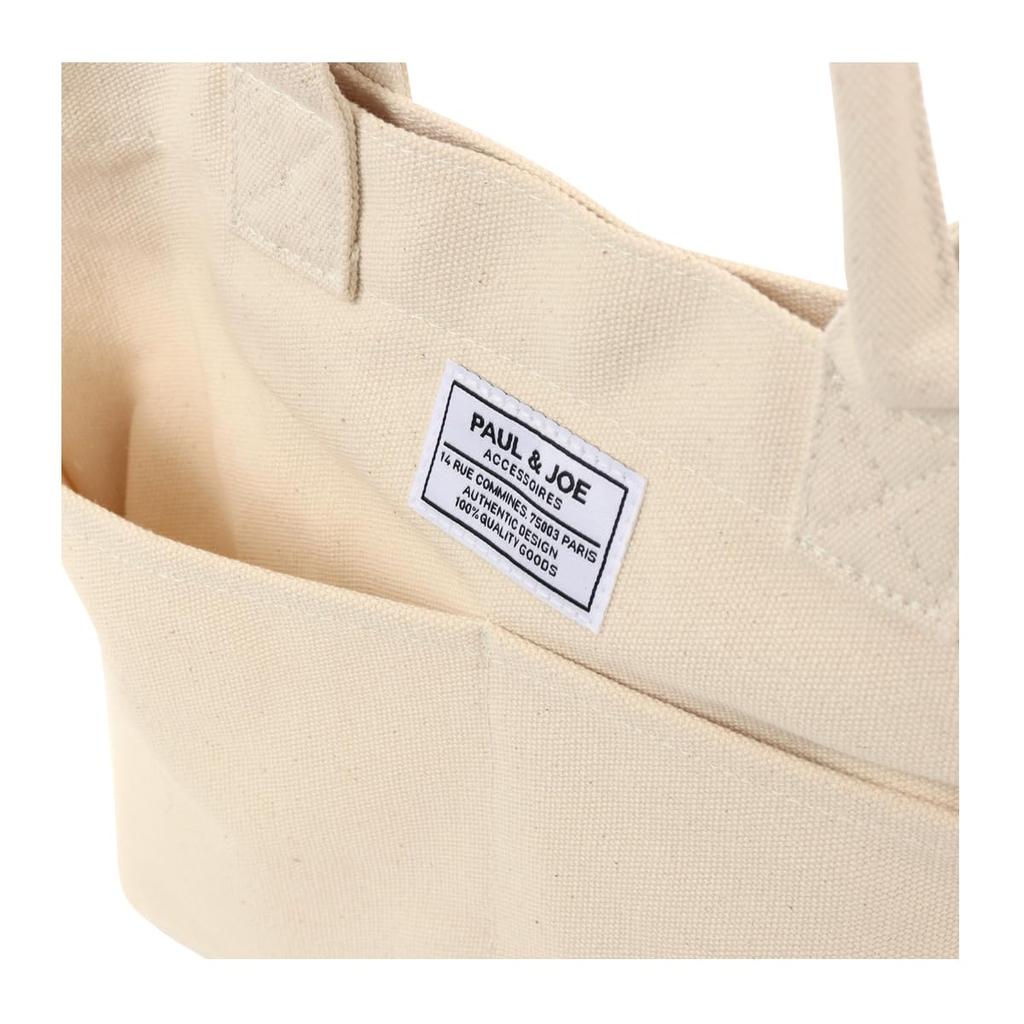 Joe Paul Joe Accessoire Большая сумка Мини-тоут Женская сумка «Три кота» АКСЕССУАРЫ Холщовая сумка-тоут Cat Cat Cat Cute Ivory [Paul & Joe] [Paul & Accessoire] и