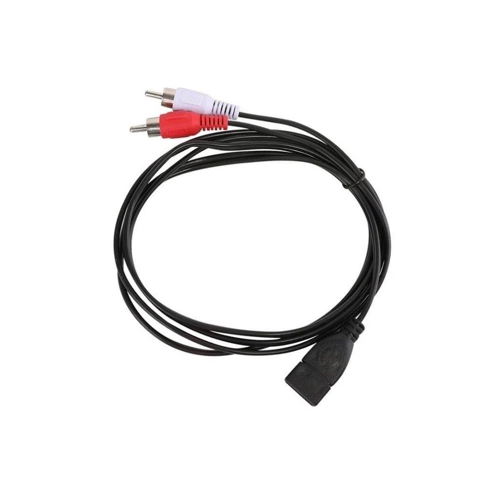 Female Socket Video Extension Cables USB Female to RCA Male Cable Audio Cable Extension Cable