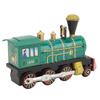 Clockwork Locomotive Toys Tinplate Metal Handcrafted Vintage Retro Wind Up Train Toy for Collection