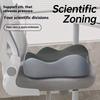 Эргономичная подушка под копчик из пены с памятью, Нескользящая мягкая поддержка | Съемный чехол из моющегося полиэстера, Подходит для офисных кресел, инвалидных колясок и автомобильных сидений