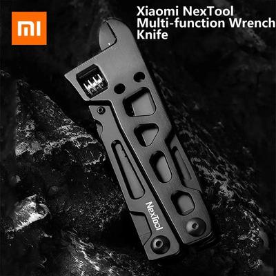 NexTool 9 в 1 Многофункциональный гаечный ключ Нож Складные инструменты Многоцелевые плоскогубцы Пила по дереву Шлицевая отвертка Мультитулы