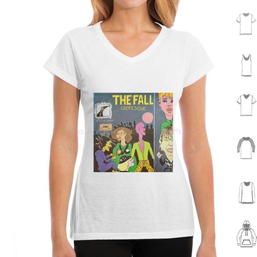 Grotesque T Shirt Big Size 100 Cotton Fall Mark Smith Grotesque Music Album Record Vinyl Band Artist
