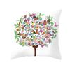 Colorful Tree Print Creative Fashion Cushion Cover Pillowcase Decorative Sofa Home Decor