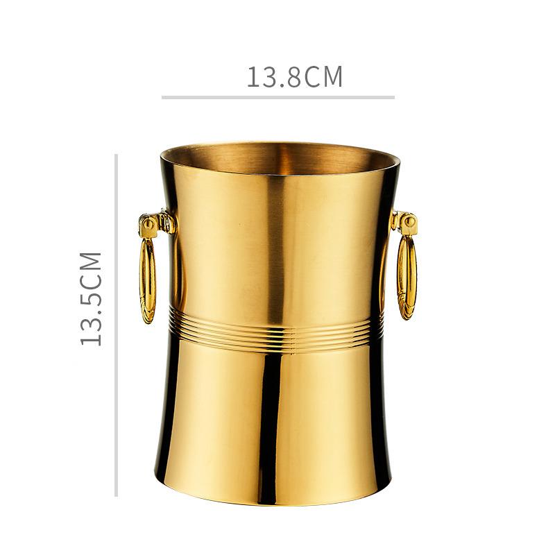 Коммерческий бар KTV, специальное ведро для льда, креативное ведро для льда для пива и красного вина, ведро для шампанского, лед из нержавеющей стали