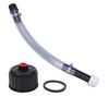 Racing Fuel Filler Hose Kit Replacement for Jegs 3 5 5.5 Gallon Jugs Fuel Jug Hose with Cap