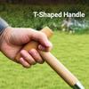 Wooden Handle Plant Hole Digger for Planting 2025 New Pointed Soil Hole Digging for Sowing Seeds