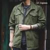 Maden Workwear Ретро M65 Военно-зеленая Охотничья Ветровка Куртка для Мужчин